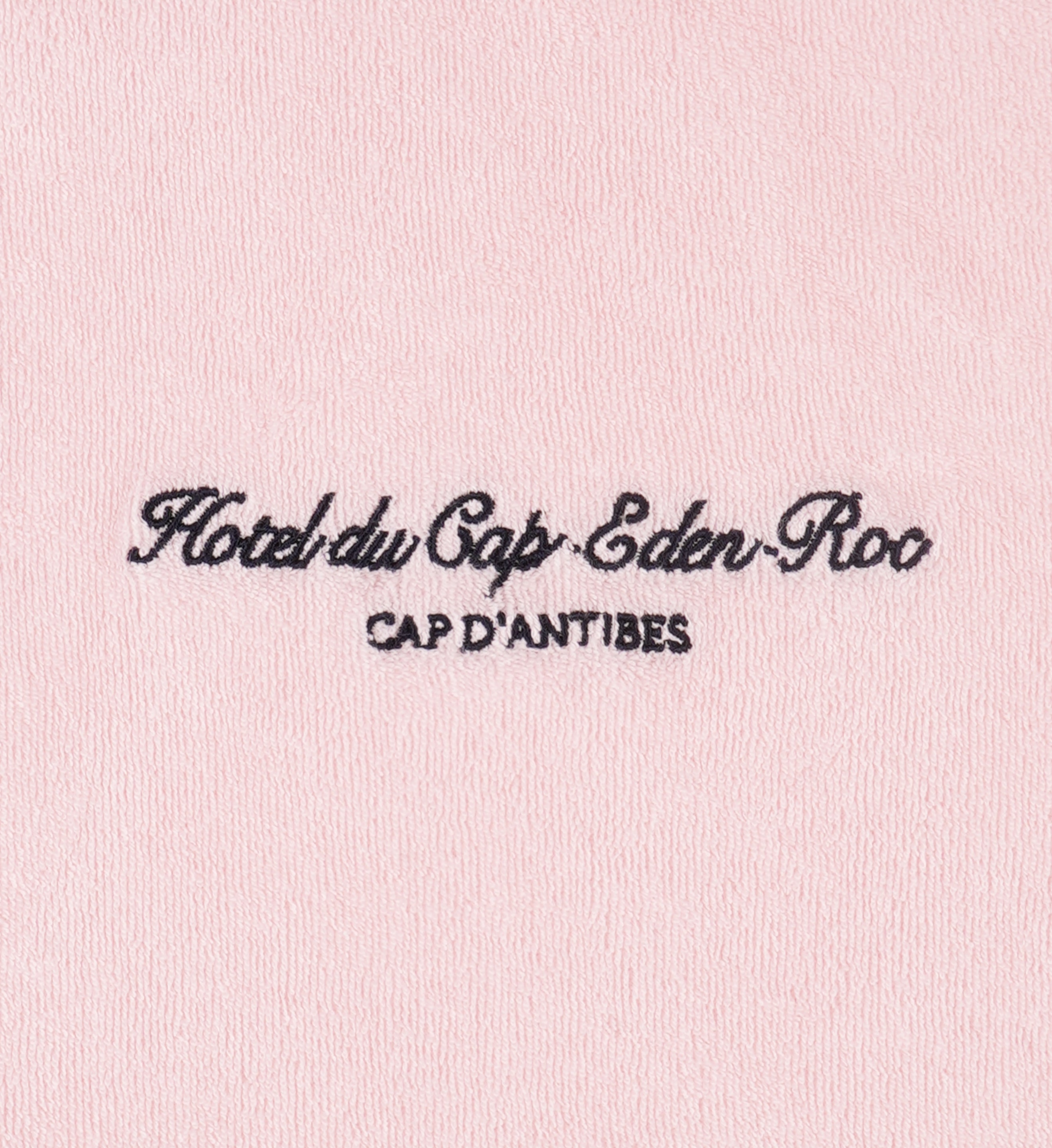 Eden Script Terry Polo Women - Pink Dolphin/Navy