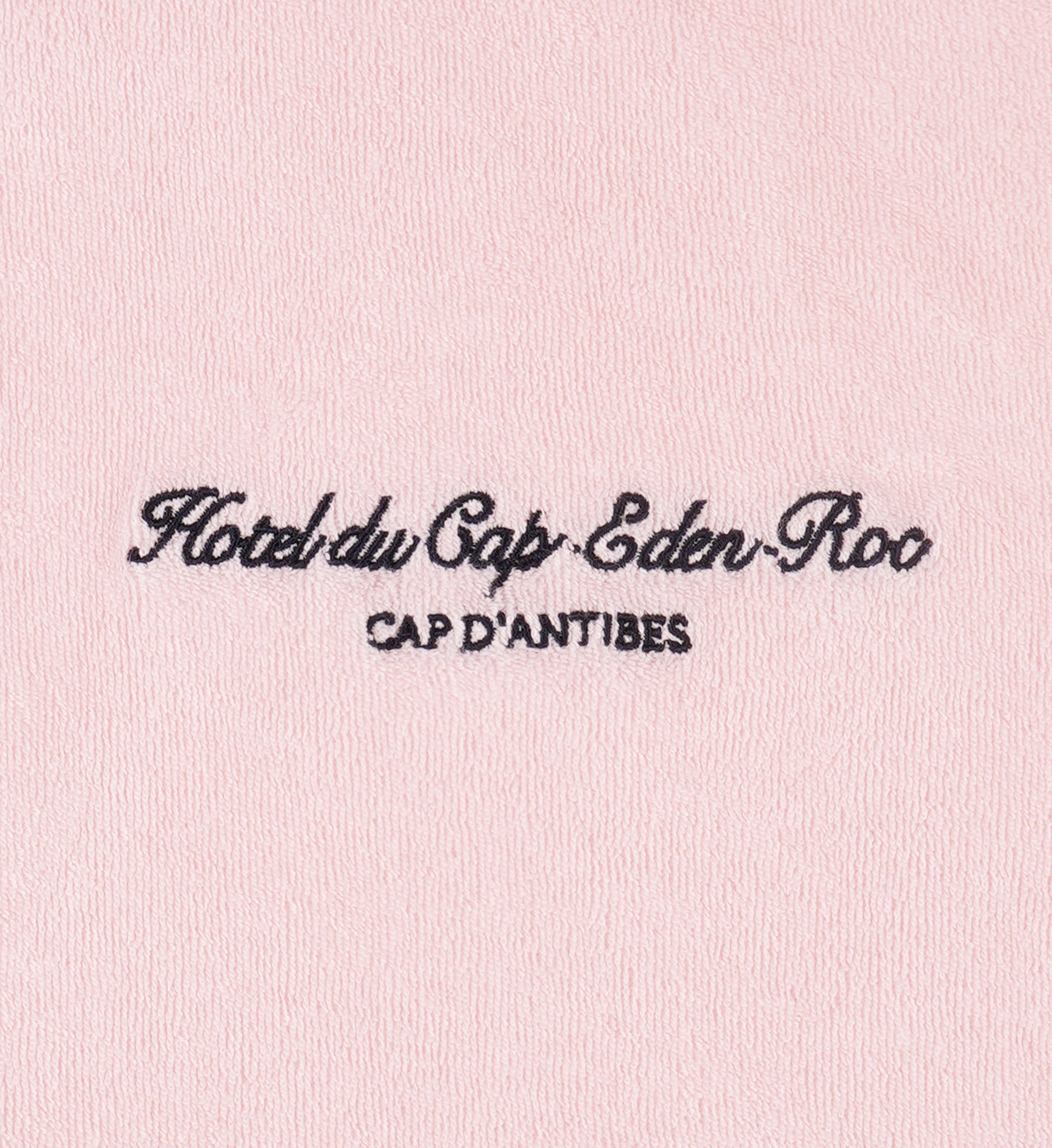 Eden Script Terry Polo Women - Pink Dolphin/Navy