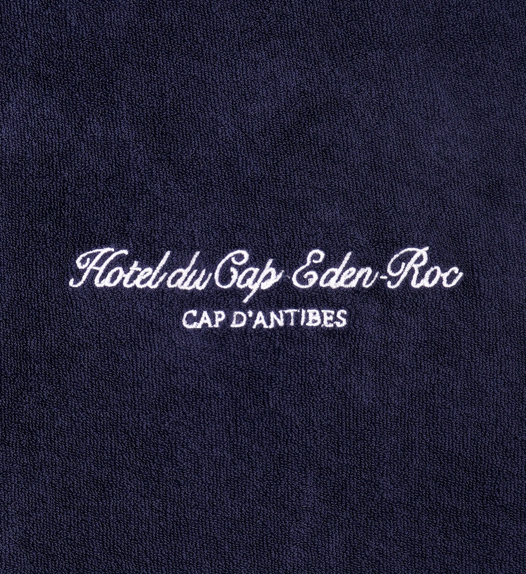 Eden Script Terry Short - Navy/White