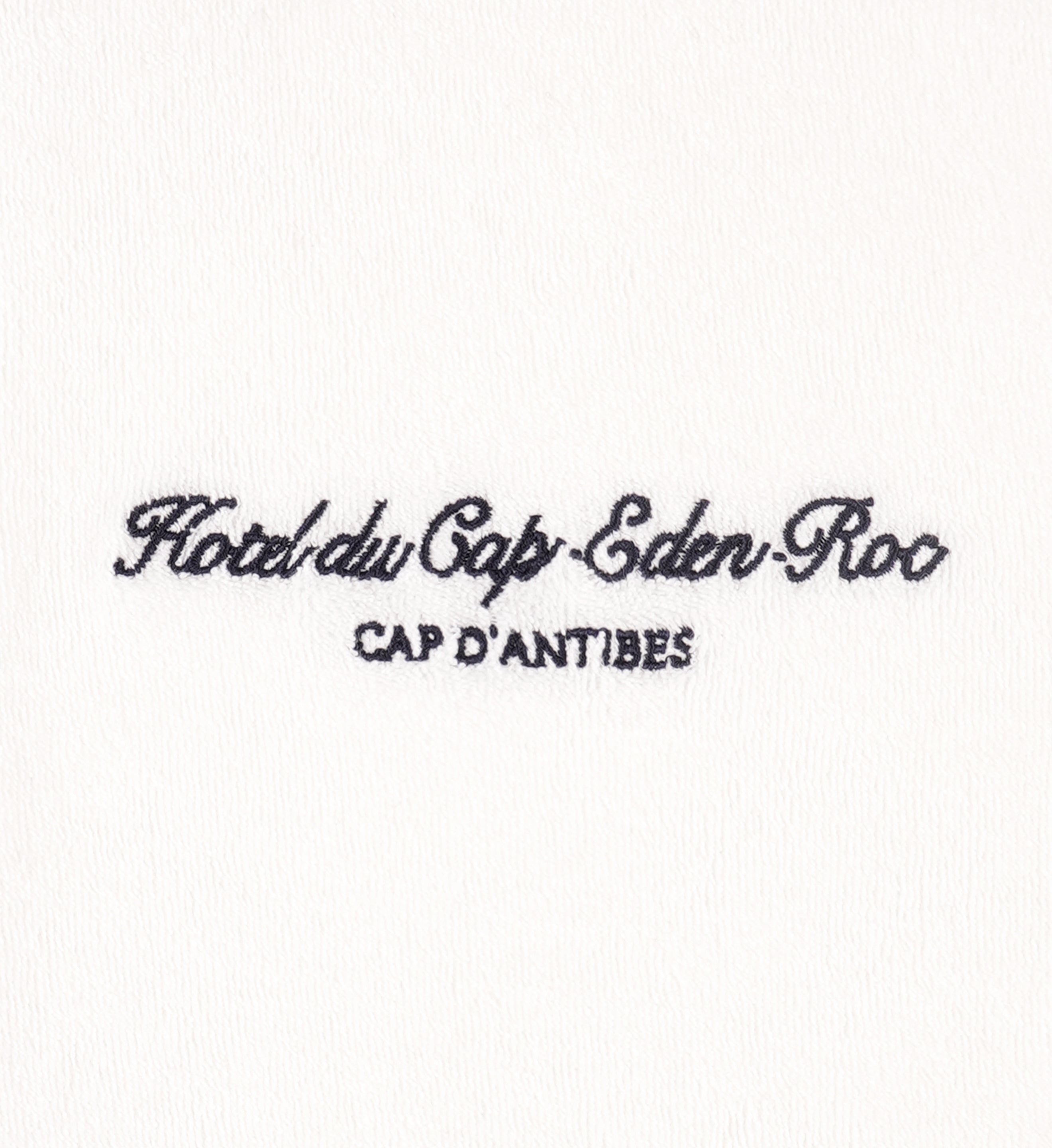 Eden Script Terry Short - White/Navy