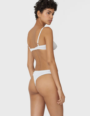 Stella Thong White