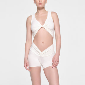 COTTON TWIST SHORT | MARBLE