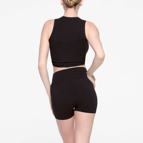 COTTON TWIST SHORT | SOOT
