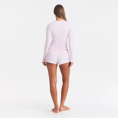 Cotton Jersey Long Sleeve T-shirt