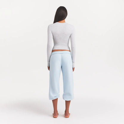 Cotton Jersey Long Sleeve T-shirt