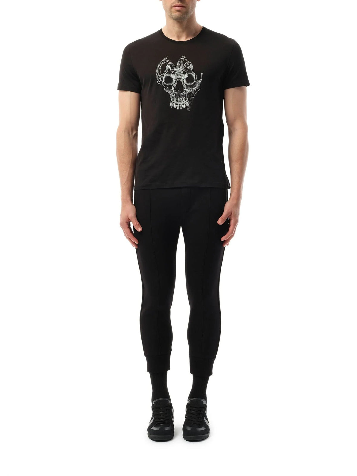 Skull Bones T-Shirt in Black