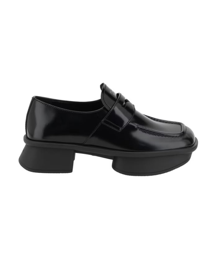 Prada Elegant Leather Loafers