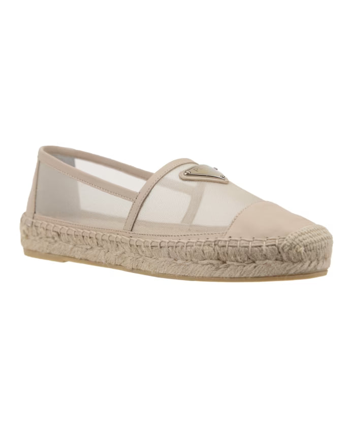 Prada Mesh Slip-On Espadrilles