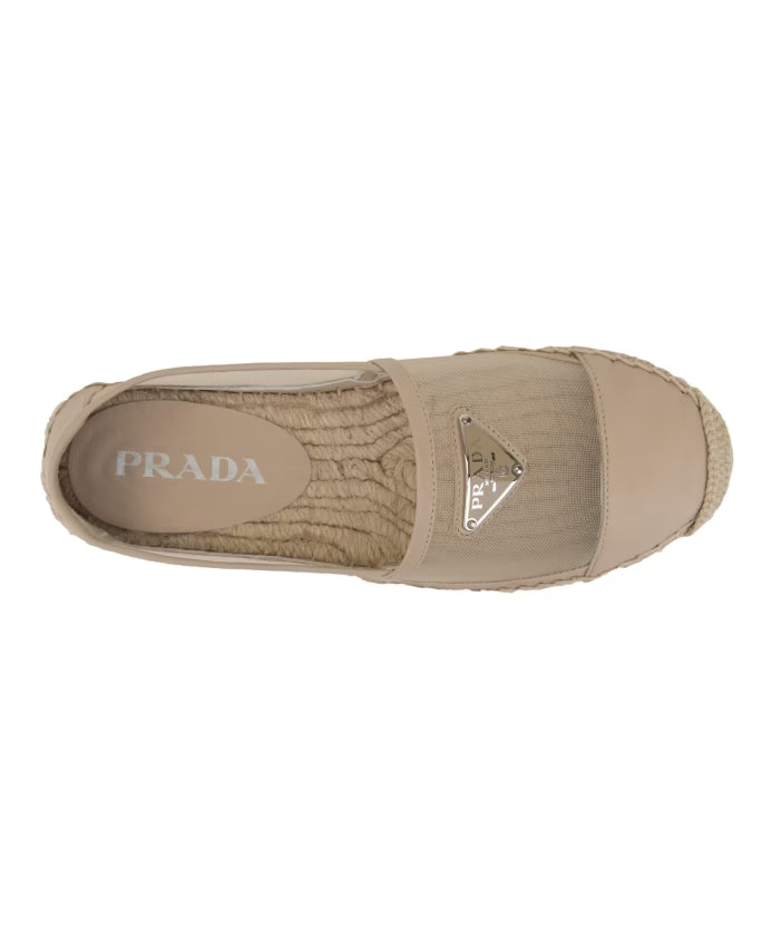 Prada Mesh Slip-On Espadrilles