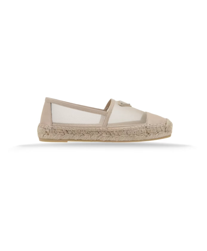 Prada Mesh Slip-On Espadrilles