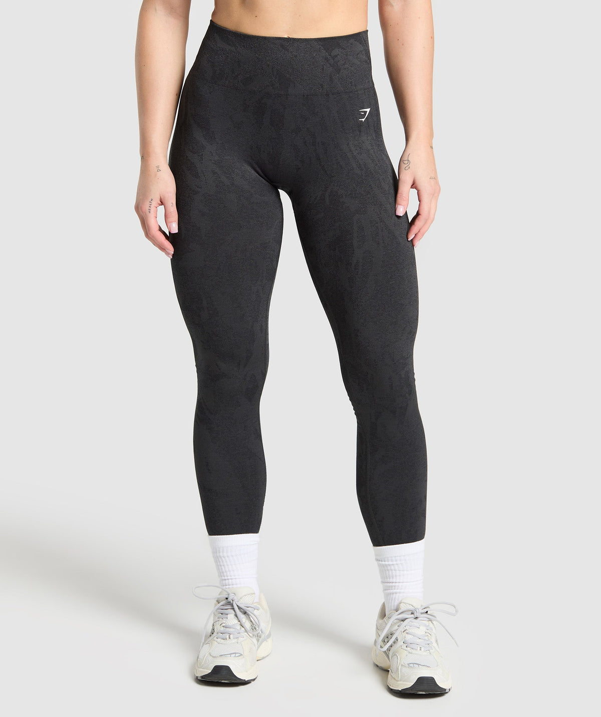 Gymshark Adapt Camo Seamless Leggings - Black