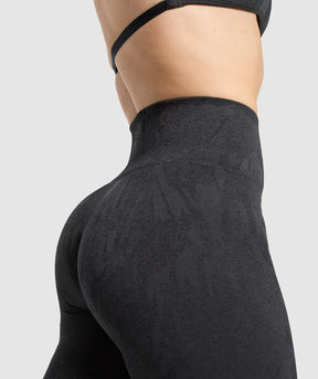 Gymshark Adapt Camo Seamless Leggings - Black