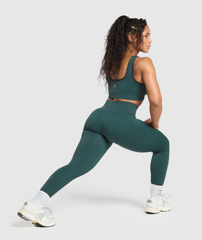 Gymshark Adapt Fleck x Whitney Leggings - Darkest Teal/Functional Teal
