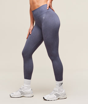 Gymshark Adapt Fleck x Whitney Leggings - Weighted Purple/Metal Purple