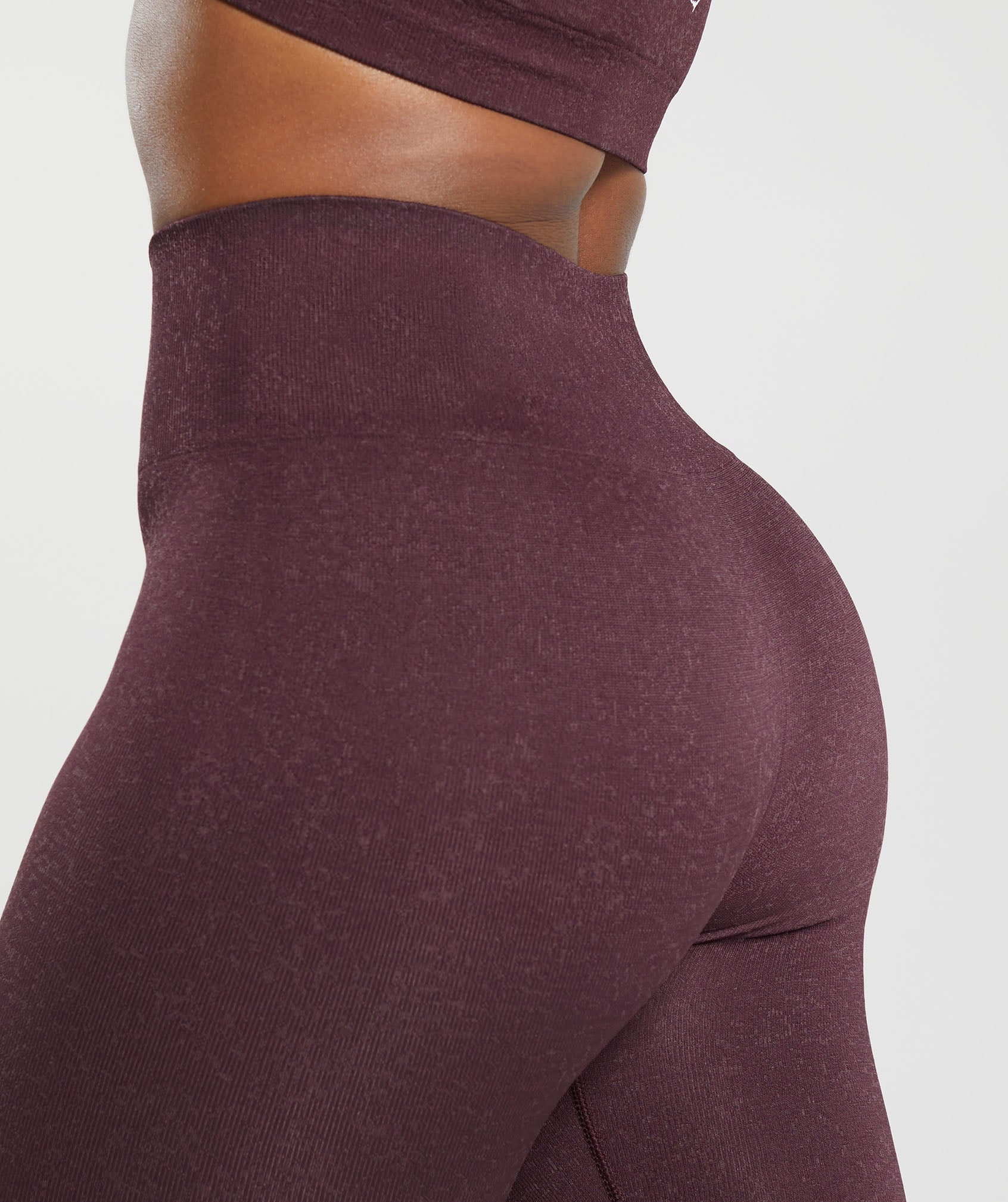 Gymshark Adapt Fleck x Whitney Leggings - Depth Purple/ Steel Purple