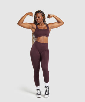 Gymshark Adapt Fleck x Whitney Leggings - Depth Purple/ Steel Purple