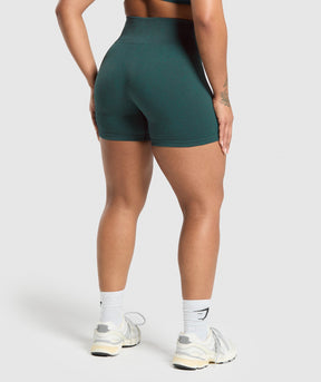 Gymshark Adapt Fleck Seamless Shorts - Darkest Teal/Functional Teal