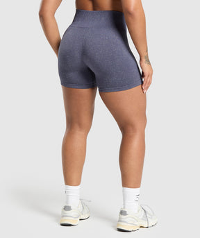 Gymshark Adapt Fleck Seamless Shorts - Weighted Purple/Metal Purple