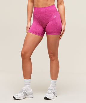 Gymshark Adapt Fleck Seamless Shorts - Winning Pink/Sour Pink