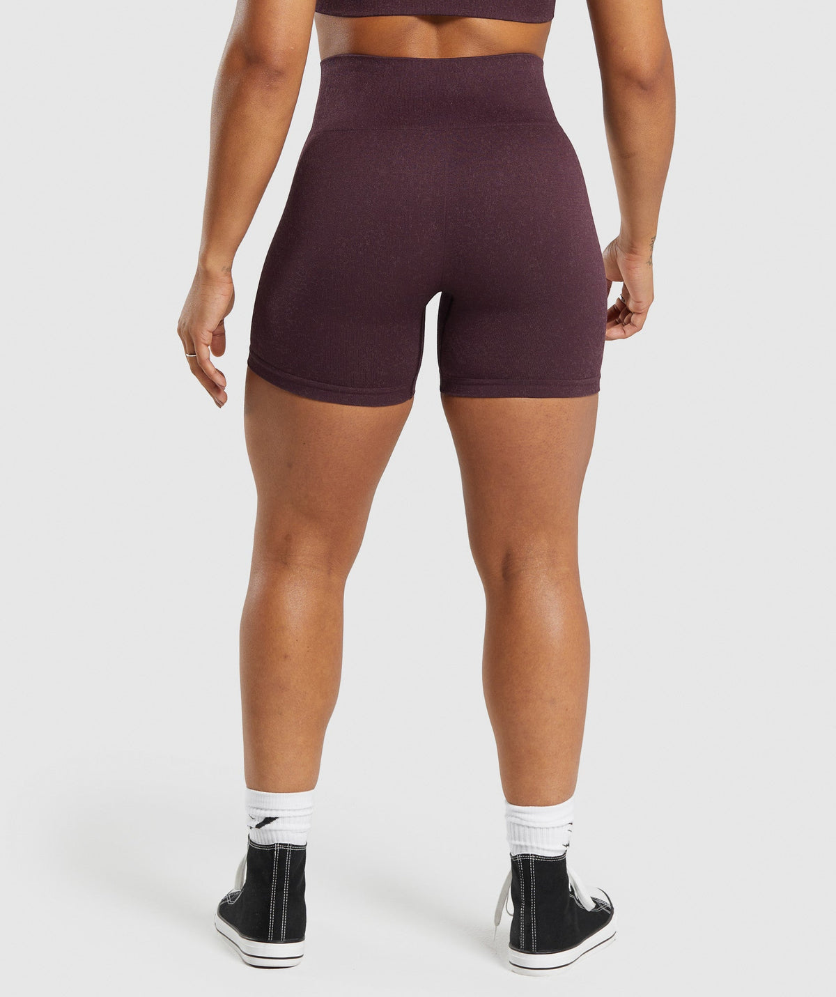 Gymshark Adapt Fleck Seamless Shorts - Depth Purple/ Steel Purple