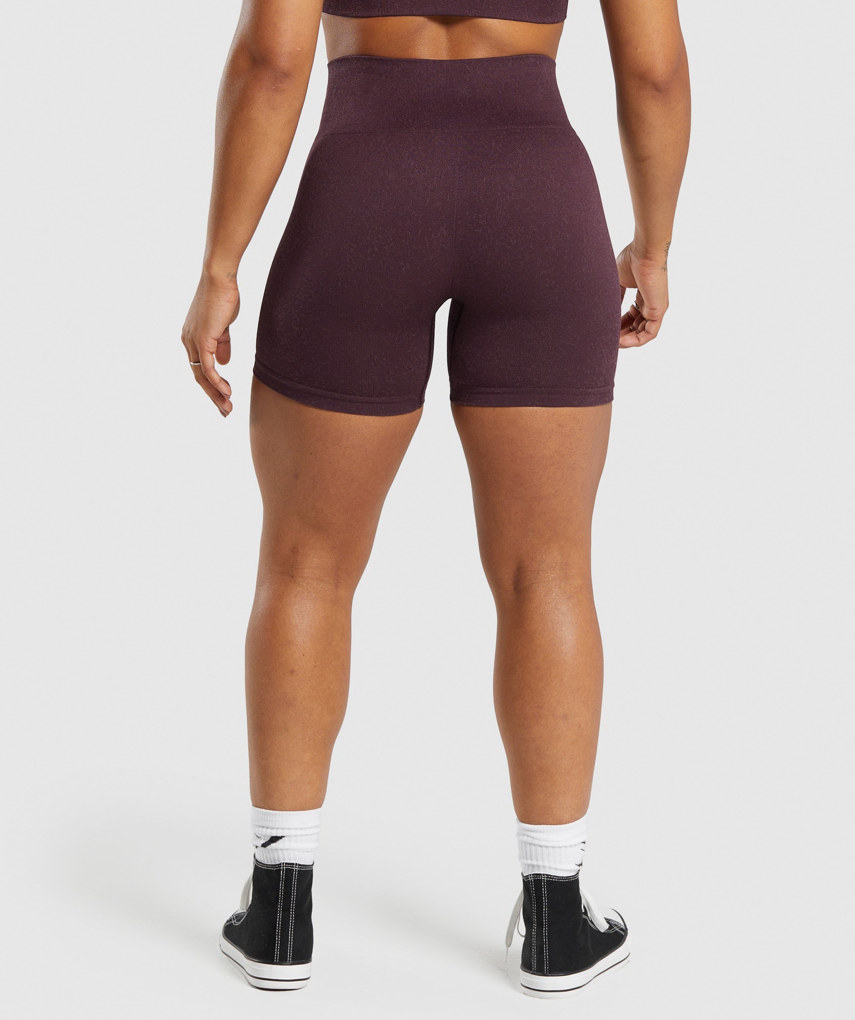Gymshark Adapt Fleck Seamless Shorts - Depth Purple/ Steel Purple