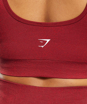 Gymshark Adapt Fleck Sports Bra - Reps Red/Conditioning Red