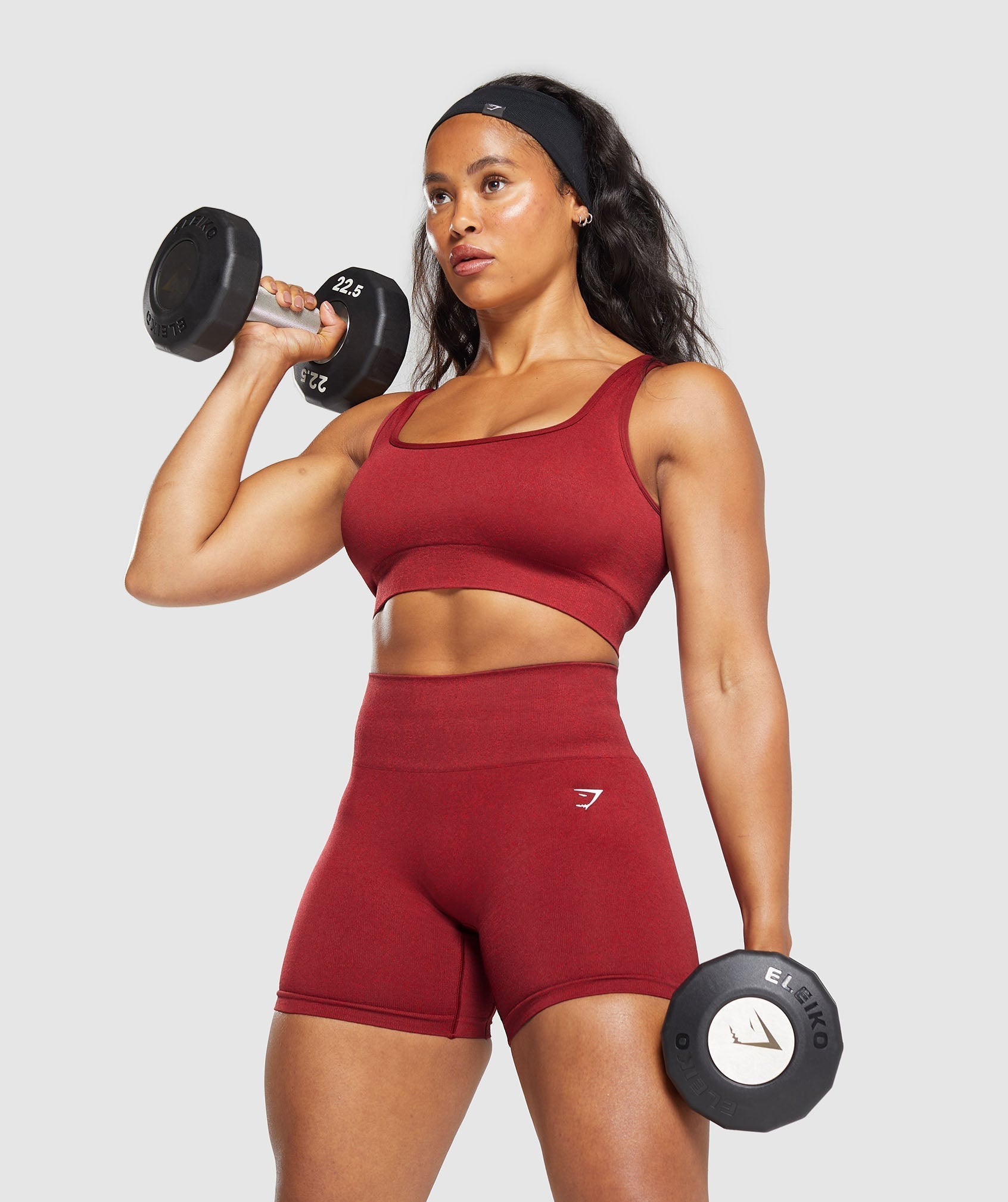 Gymshark Adapt Fleck Sports Bra - Reps Red/Conditioning Red