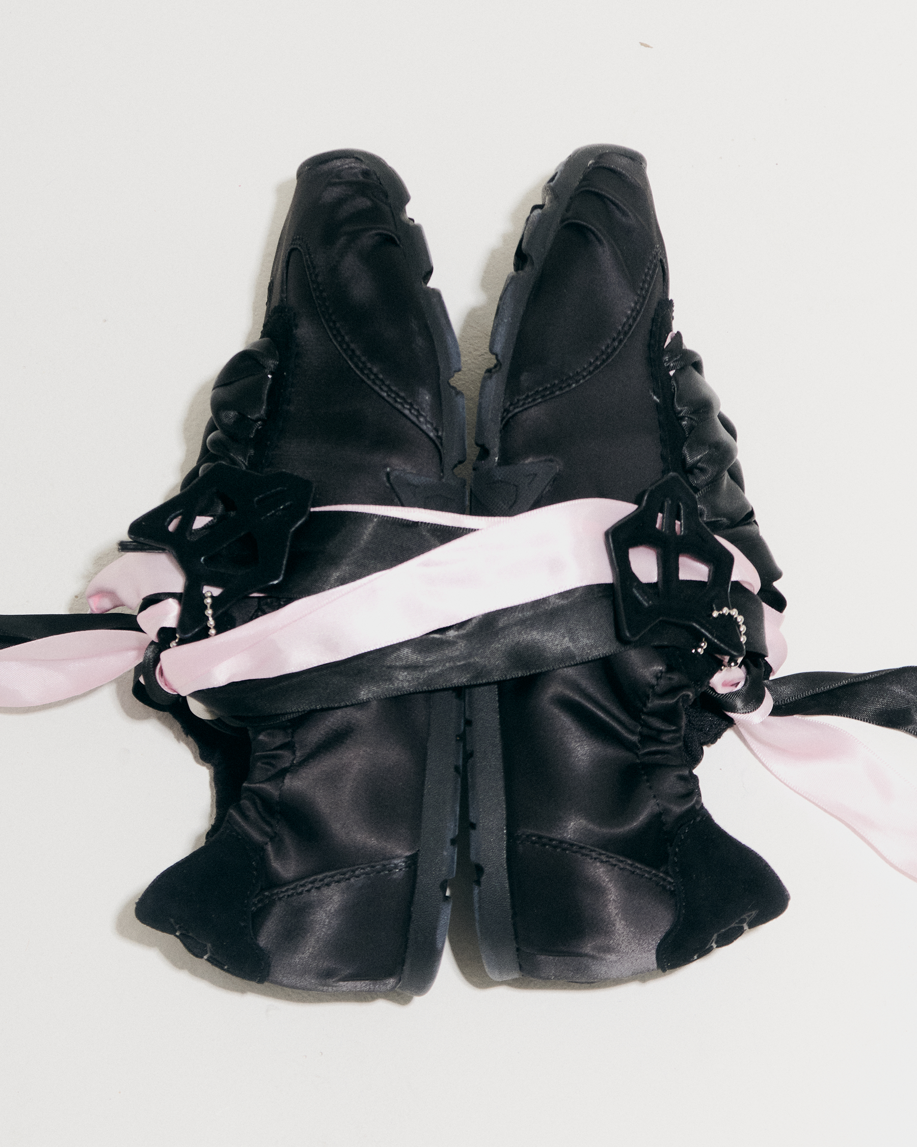 Adorable Black Satin