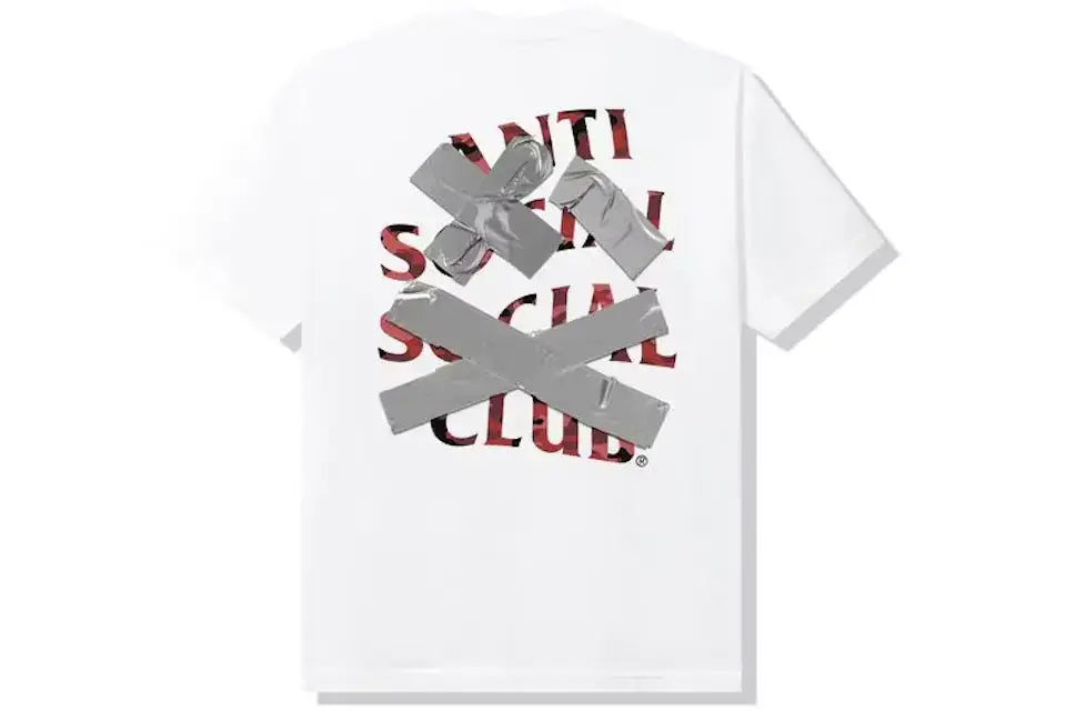 Anti Social Club ASSC Tee - Cancelled Again Tee White - Size: S T-Shirts | Shop From The Mirage