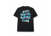 Anti Social Social Club x Fragment Blue Bolt Tee 'Black'