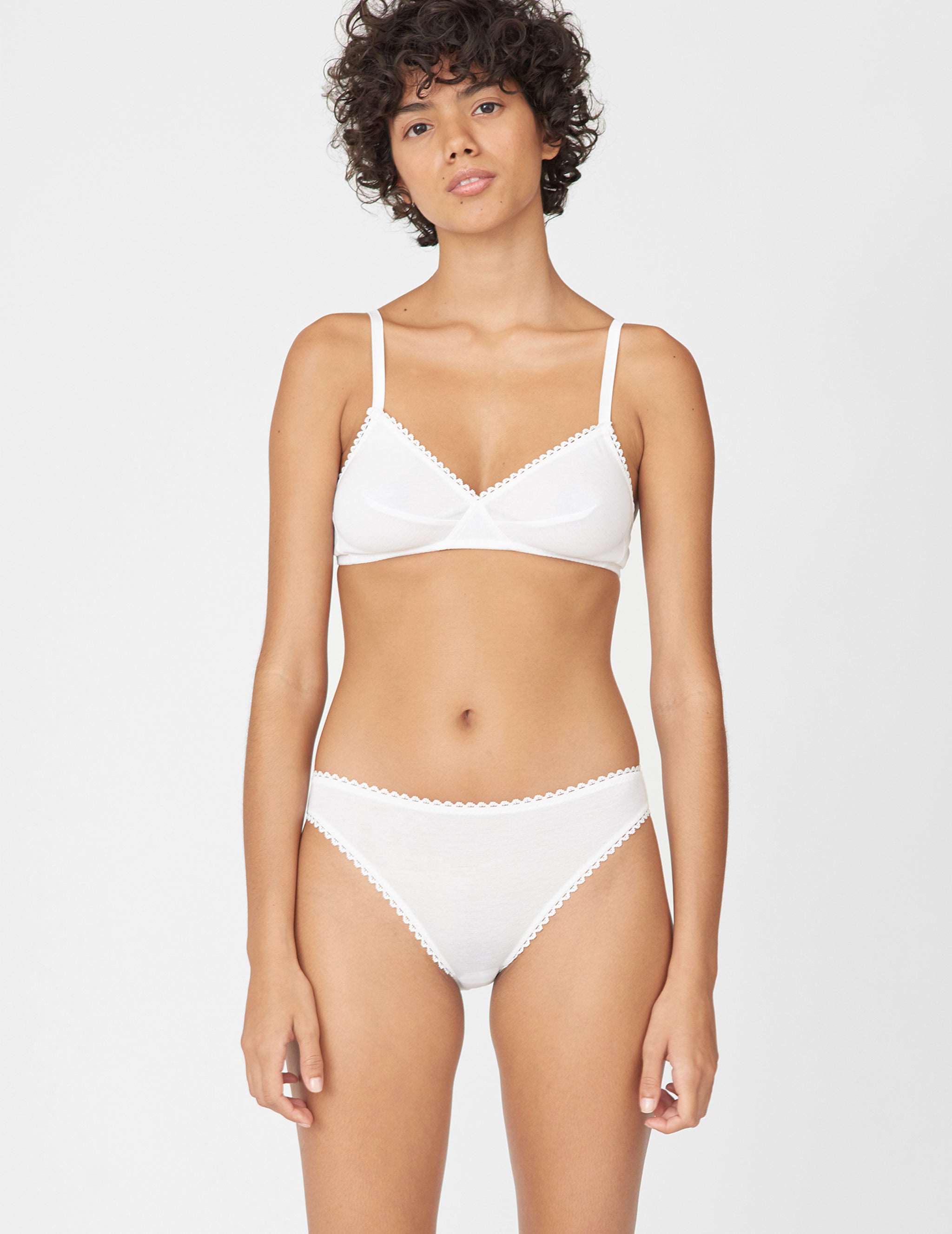 Stella Thong White