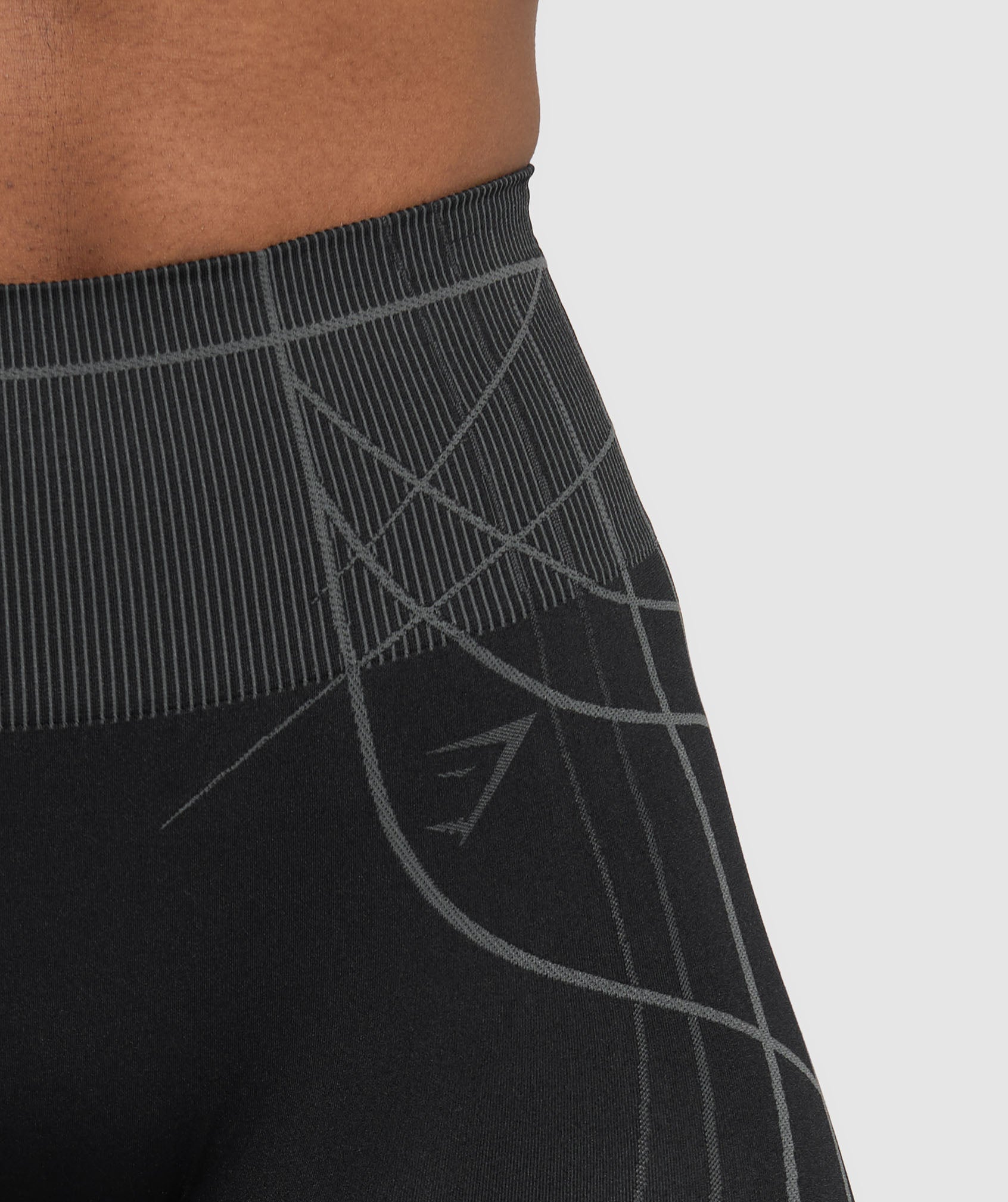 Gymshark Apex Seamless Leggings - Black/Graphite Grey