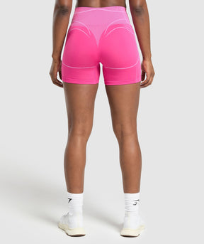 Gymshark Apex Seamless Shorts - Valley Pink/Sour Pink