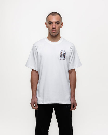 Magiri Archway Printed T-Shirt in White