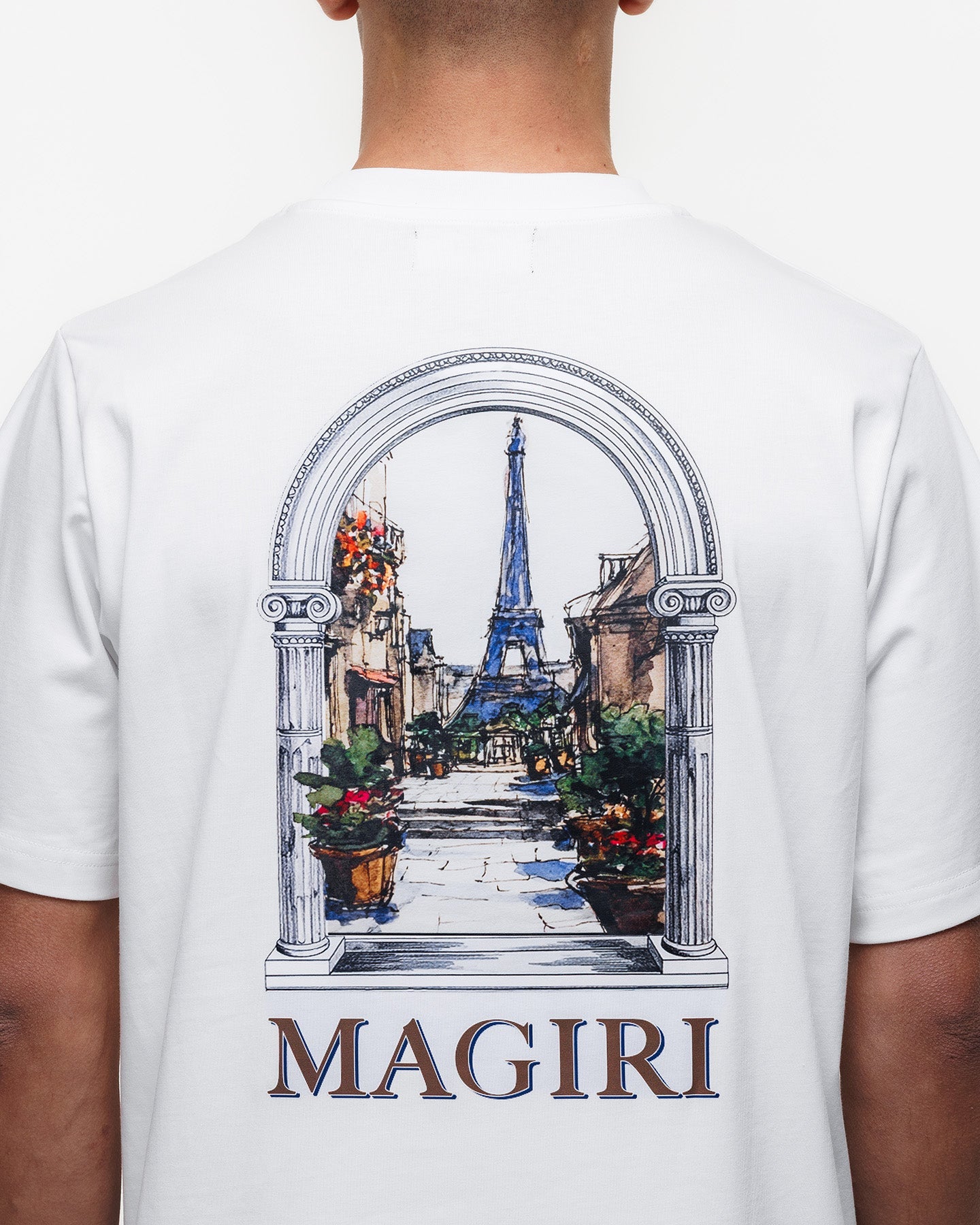 Magiri Archway Printed T-Shirt in White