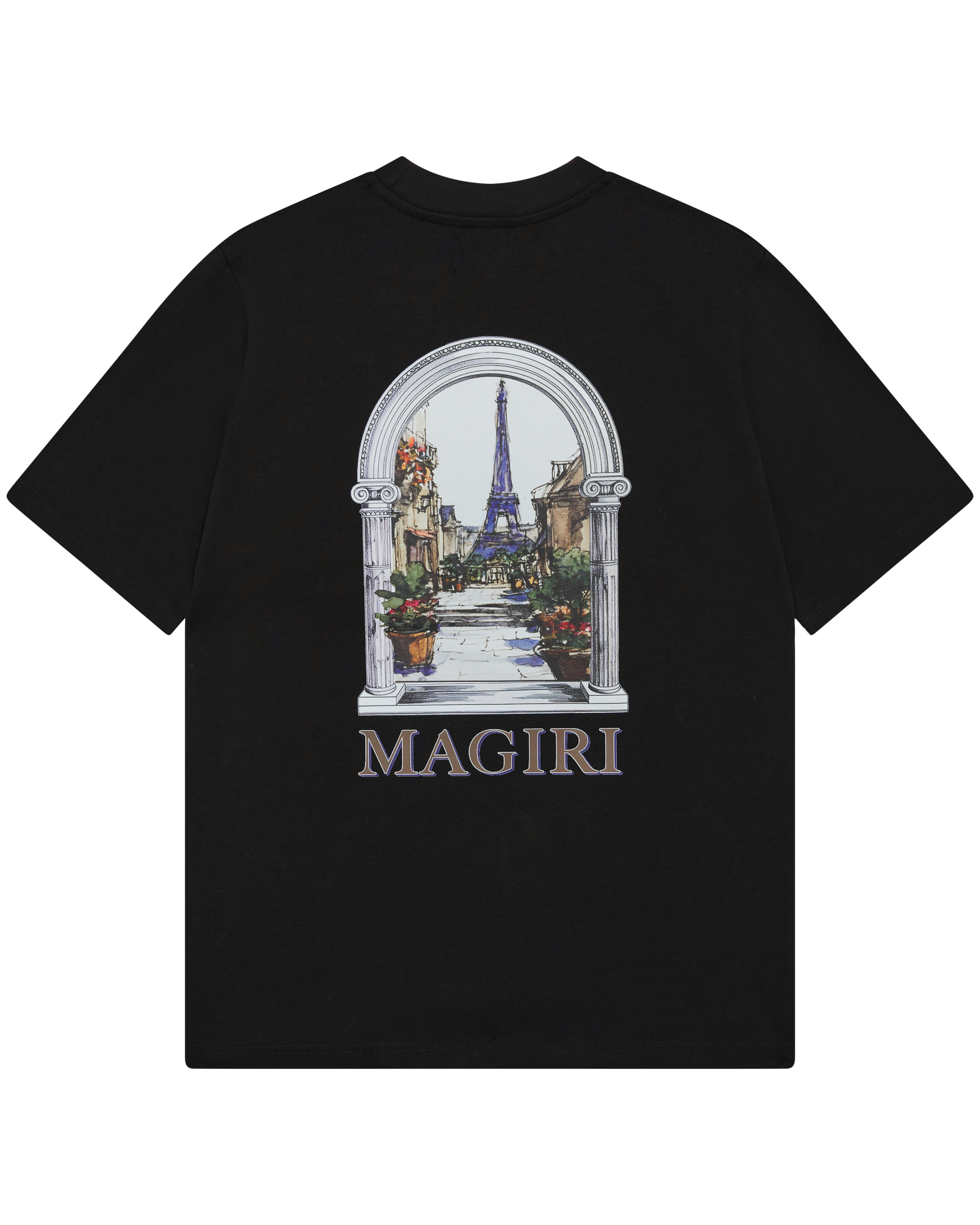 Magiri Archway Printed T-Shirt in Black