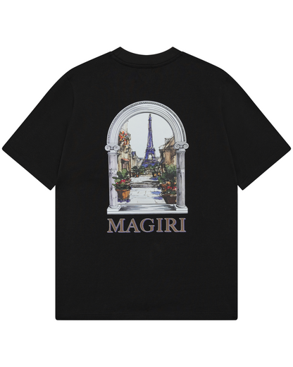 Magiri Archway Printed T-Shirt in Black