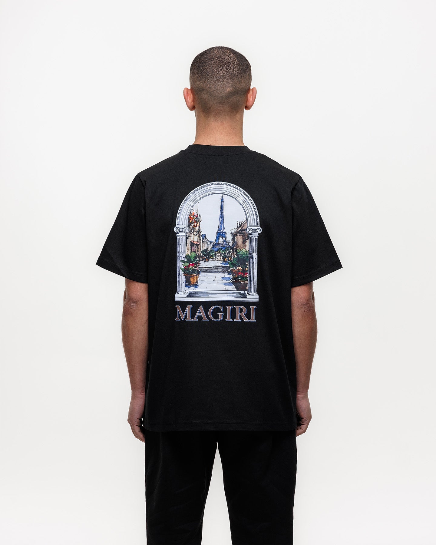 Magiri Archway Printed T-Shirt in Black