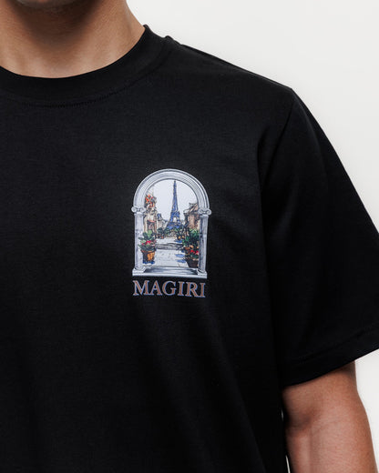Magiri Archway Printed T-Shirt in Black