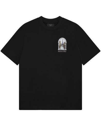 Magiri Archway Printed T-Shirt in Black