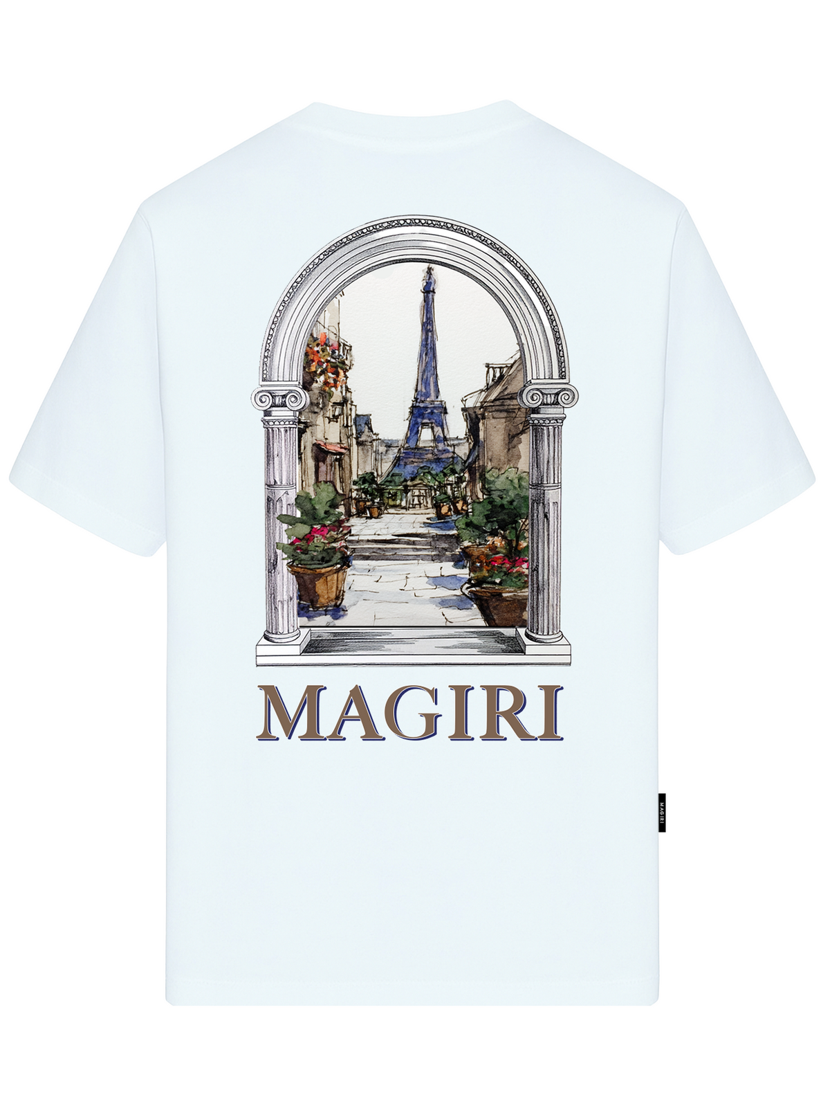 Magiri Archway Printed T-Shirt in White