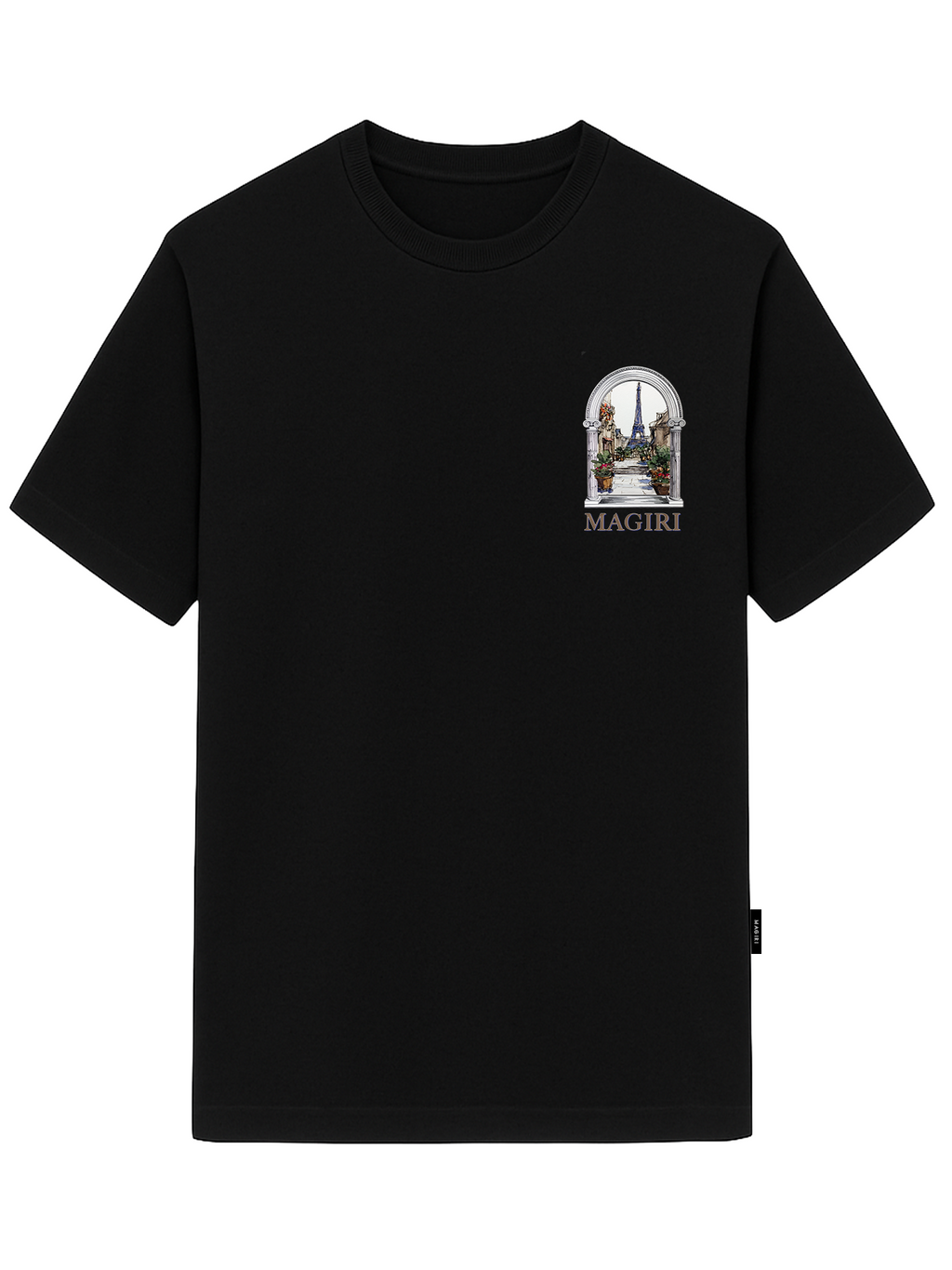 Magiri Archway Printed T-Shirt in Black