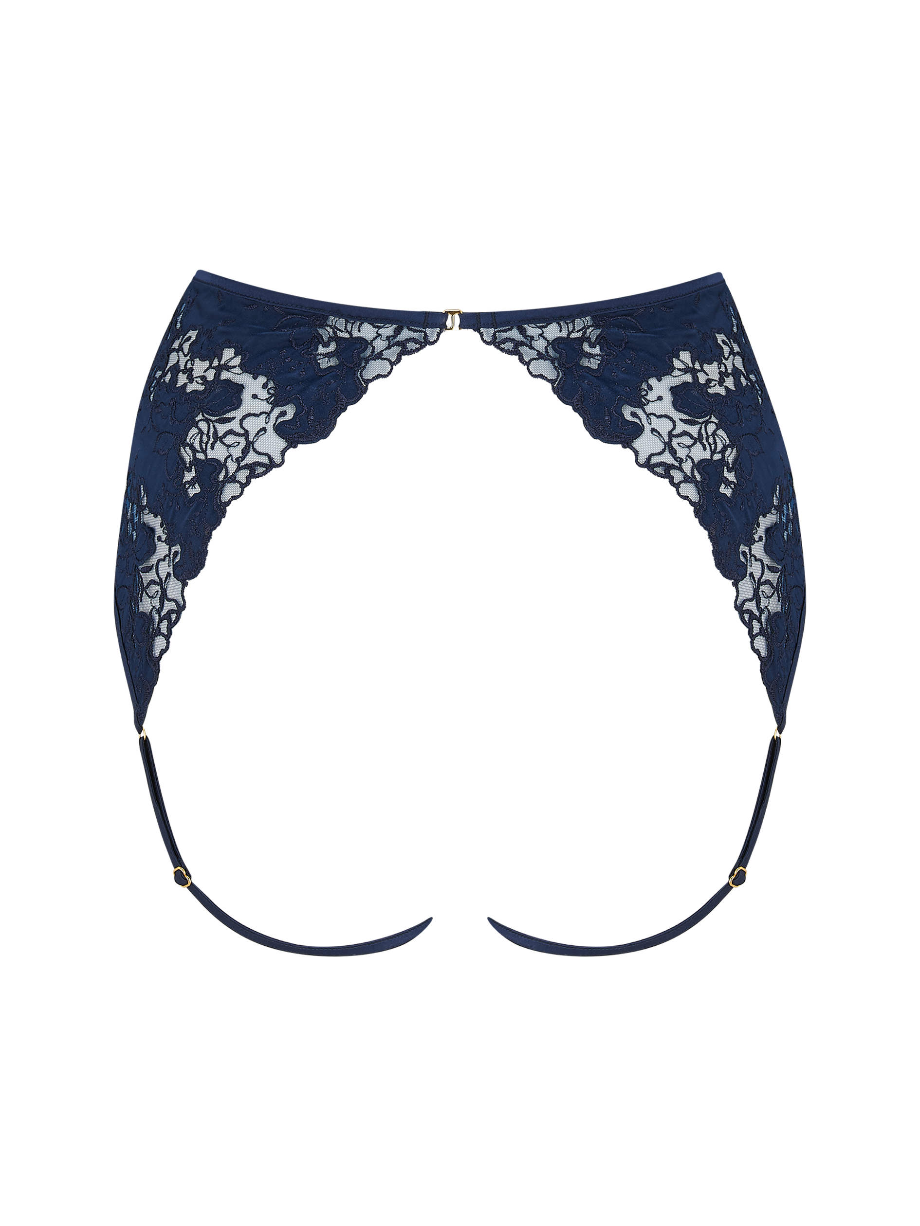 Coco de Mer Arella High Waisted Open Knicker