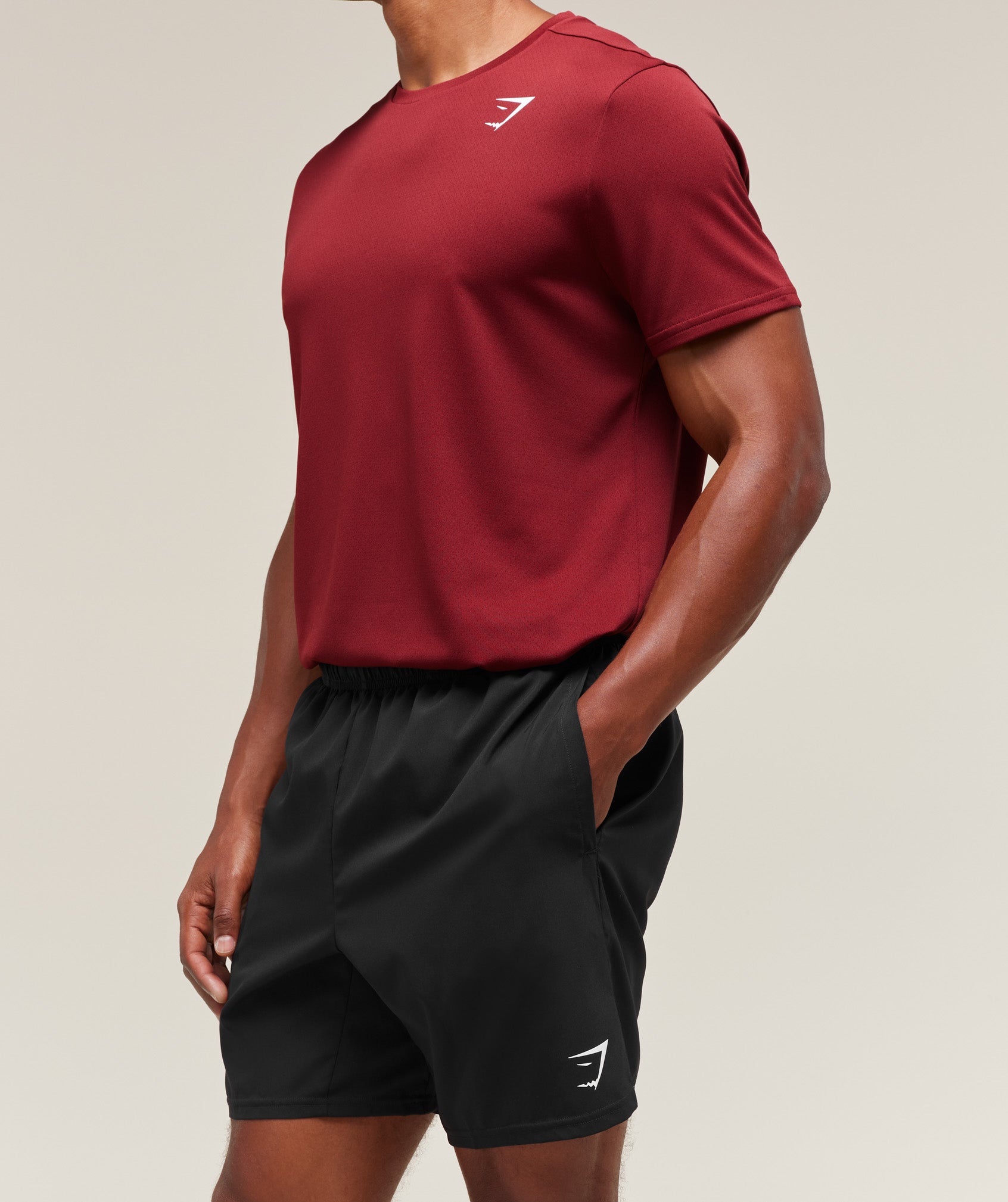 Gymshark Arrival 7" Shorts - Black