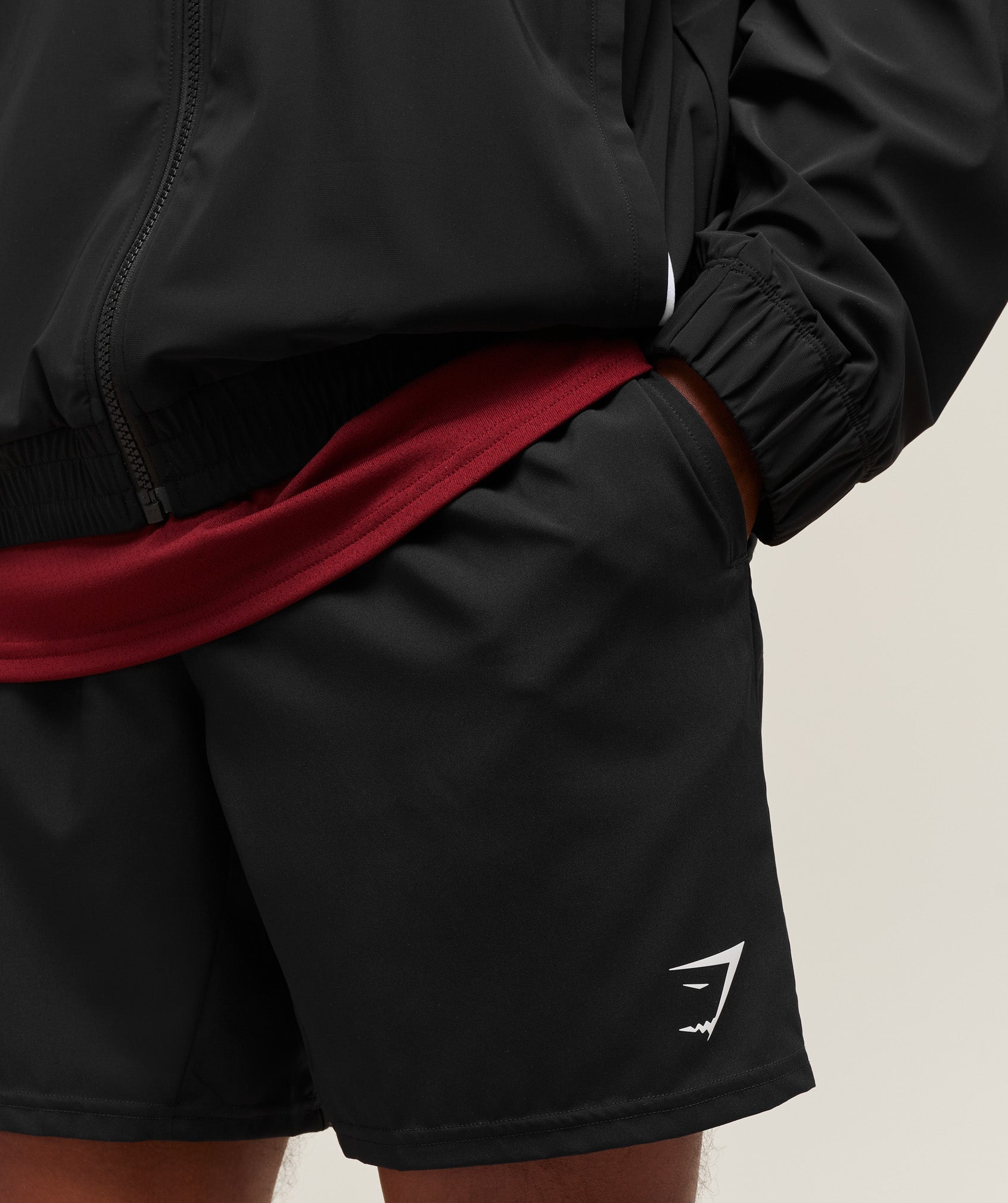 Gymshark Arrival 7" Shorts - Black