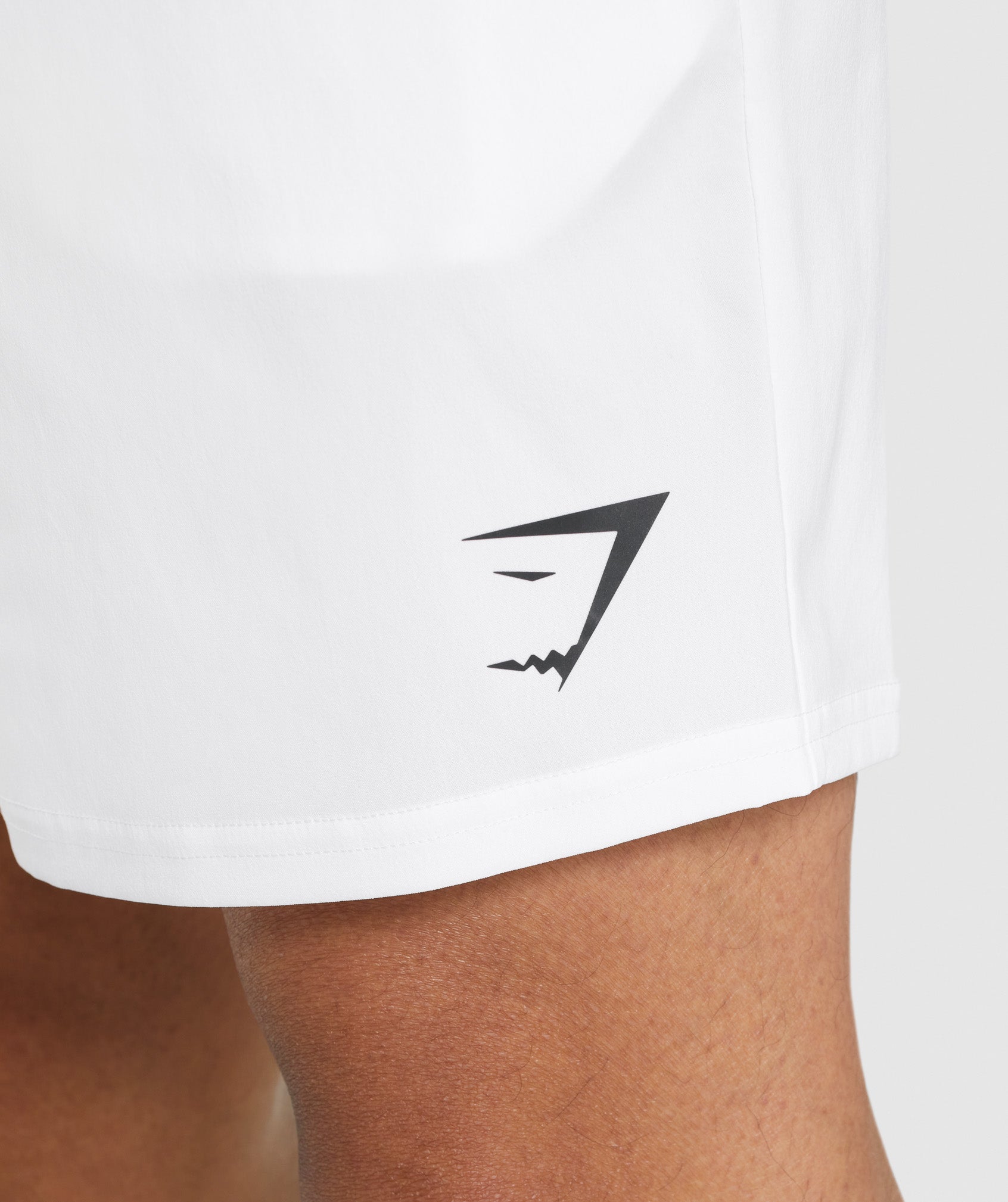 Gymshark Arrival 7" Shorts - White