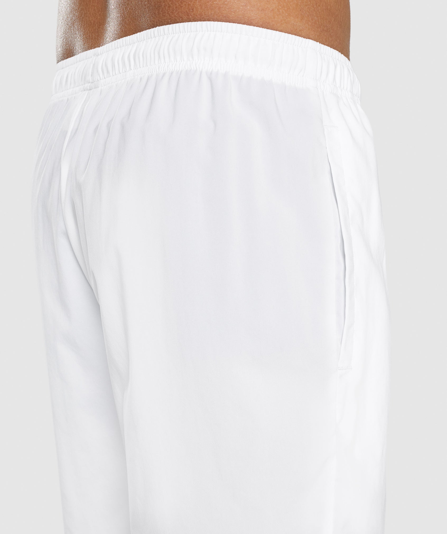 Gymshark Arrival 7" Shorts - White