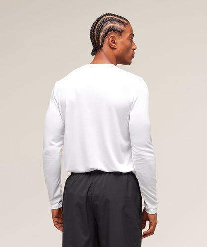 Gymshark Arrival Long Sleeve T-Shirt - White