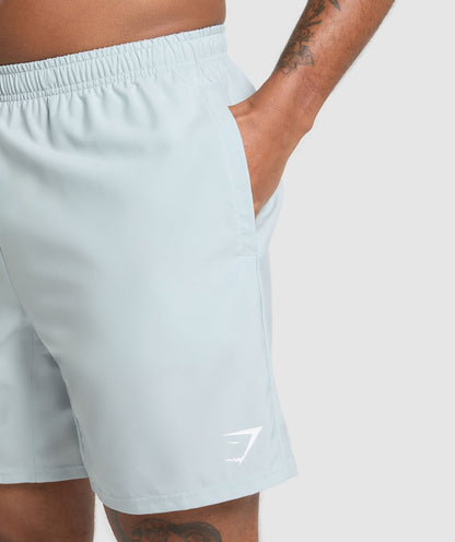 Gymshark Arrival 7" Shorts - Cool Blue