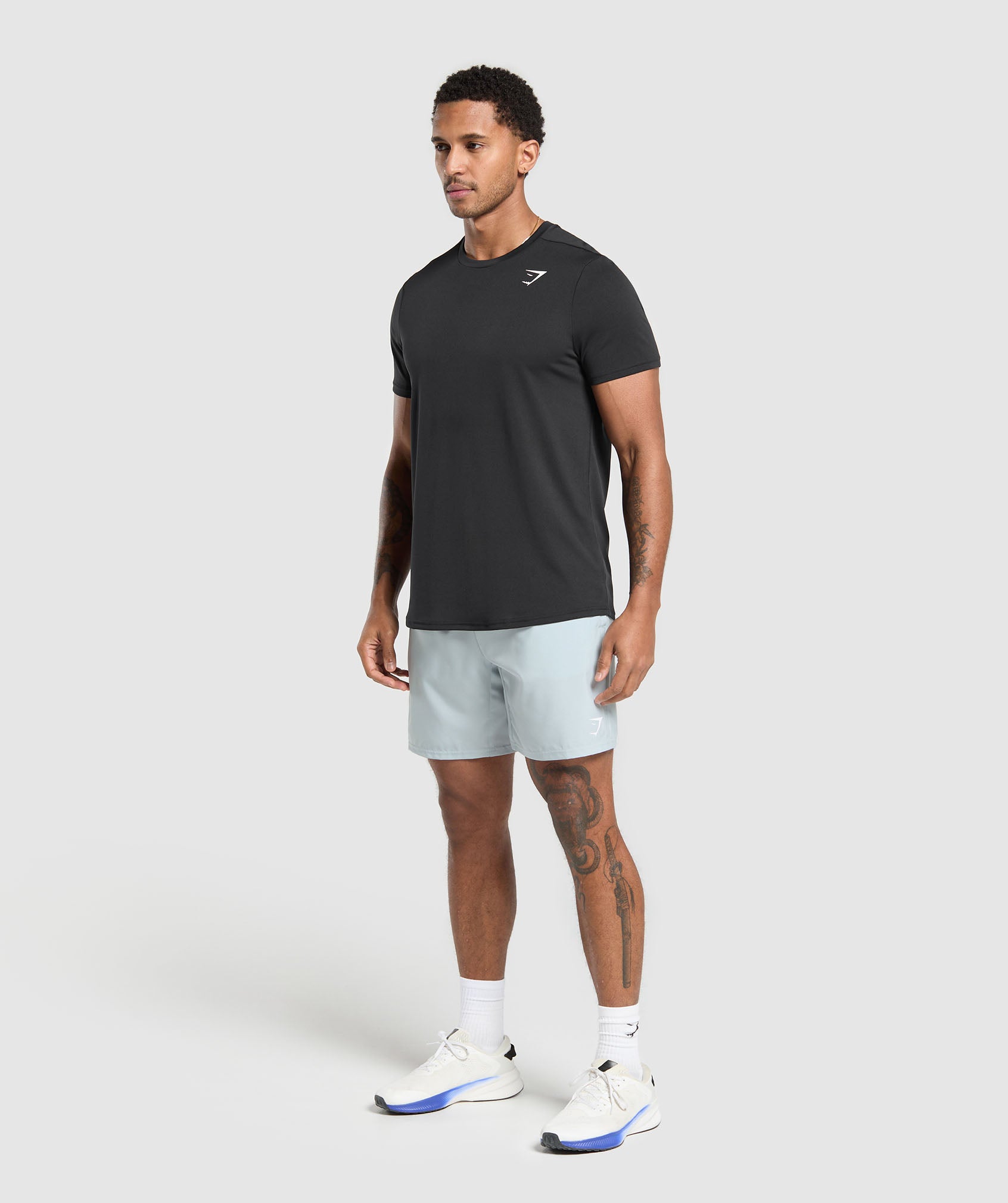 Gymshark Arrival 7" Shorts - Cool Blue